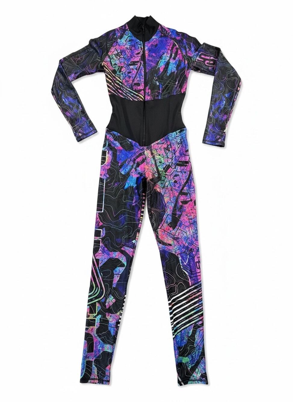 Bona Fide Arcana Syndicate Base Cyberpunk Jumpsuit NWOT Catsuit L